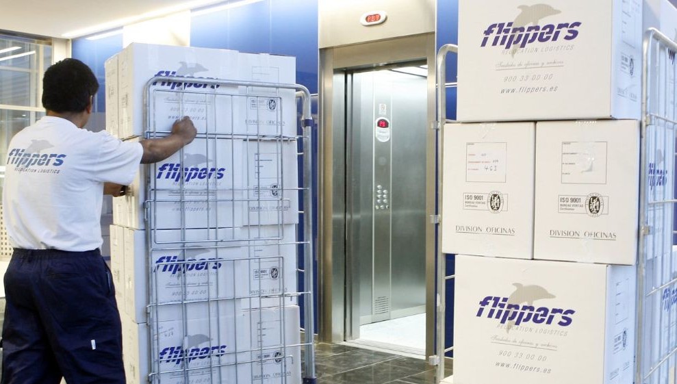 Empresa de mudanzas Flippers