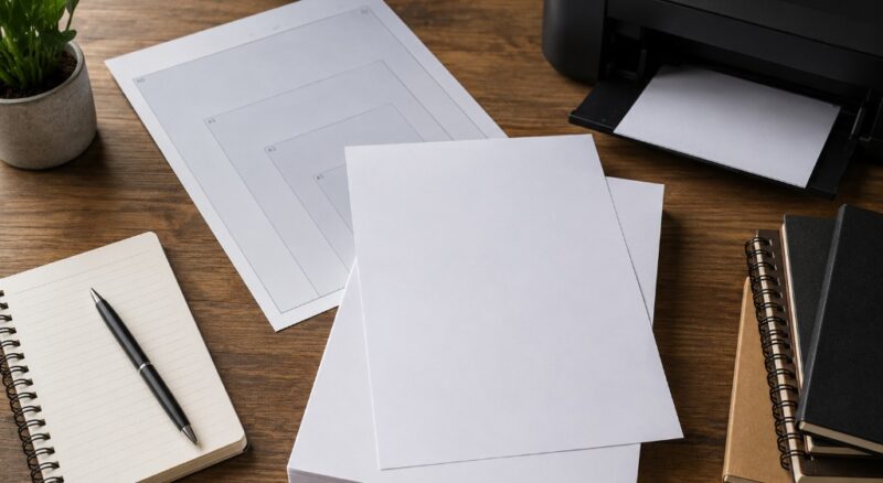 Por qué el papel A4 es el estándar