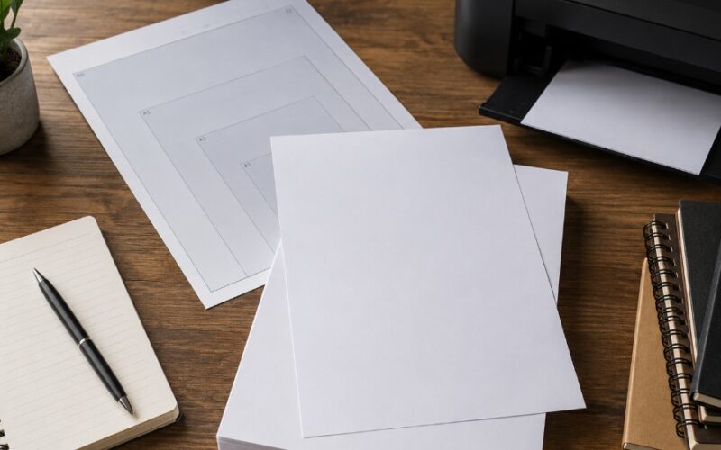 Por qué el papel A4 es el estándar