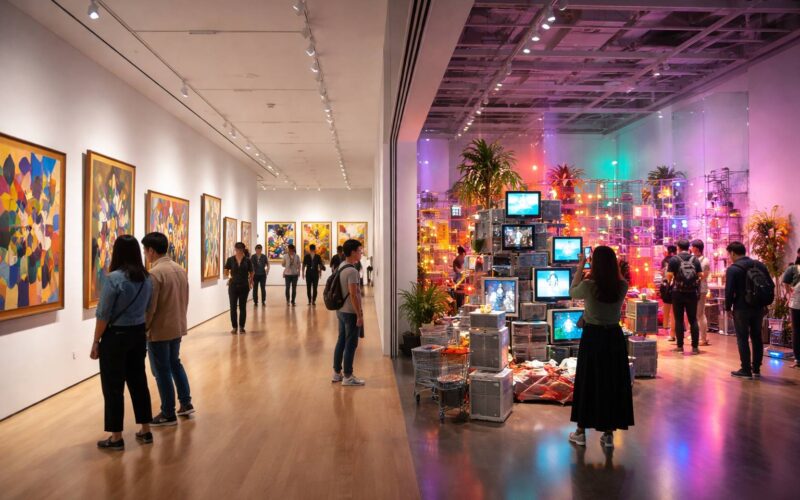 Arte moderno vs. arte contemporáneo: diferencias claras (con ejemplos fáciles)