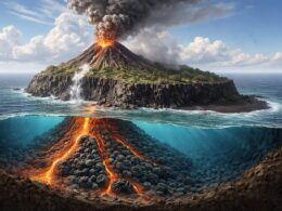 ¿Cómo nace una isla volcánica? Del fondo del mar a la superficie paso a paso