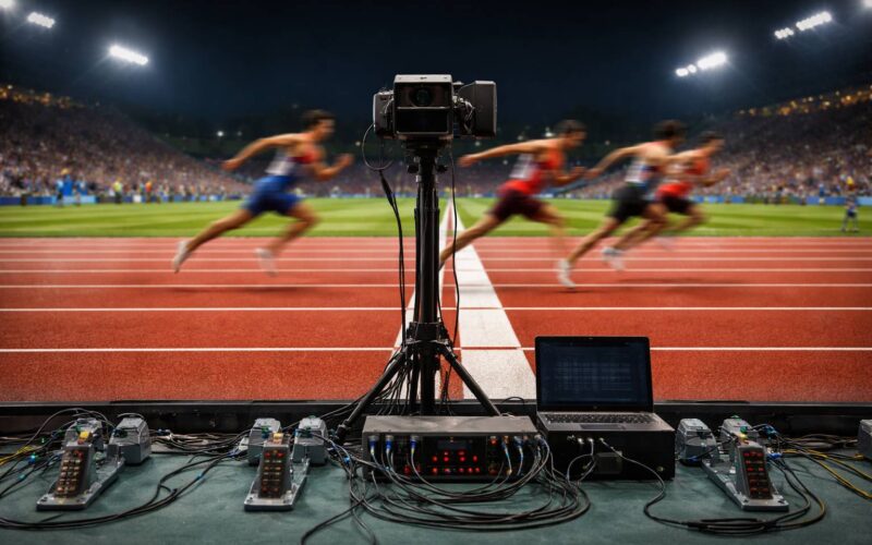 Cómo se cronometra una carrera en milésimas: tecnología y sensores en atletismo