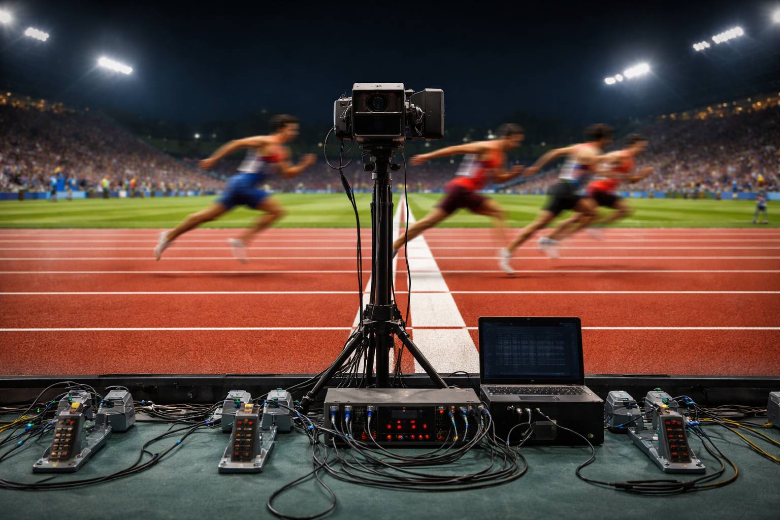 Cómo se cronometra una carrera en milésimas: tecnología y sensores en atletismo