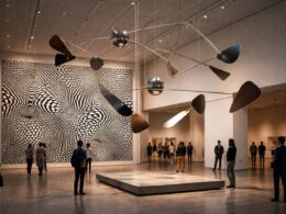 Qué es el arte cinético y por qué parece moverse ante tus ojos