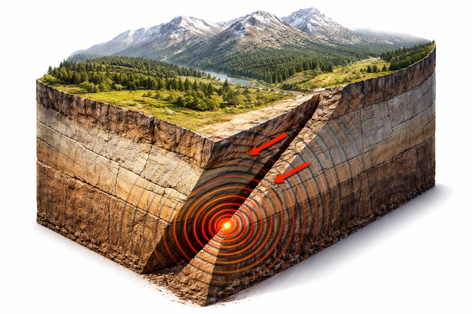 ¿Qué es una falla geológica y por qué determina dónde tiembla la Tierra?